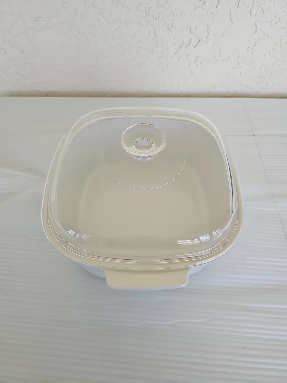 Vintage CorningWare Blue Cornflower Dish With Glass Lid A-5-B 5 Liter